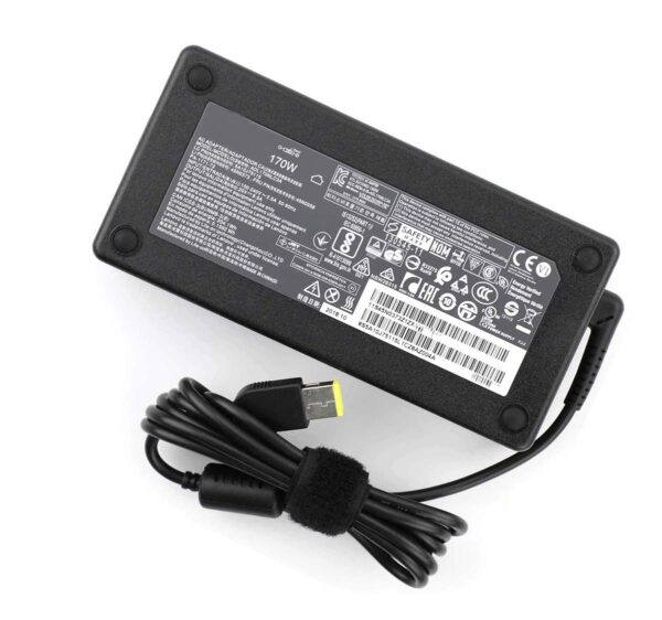 170W-20V 8.5A, Slim Yellow square tip Charger