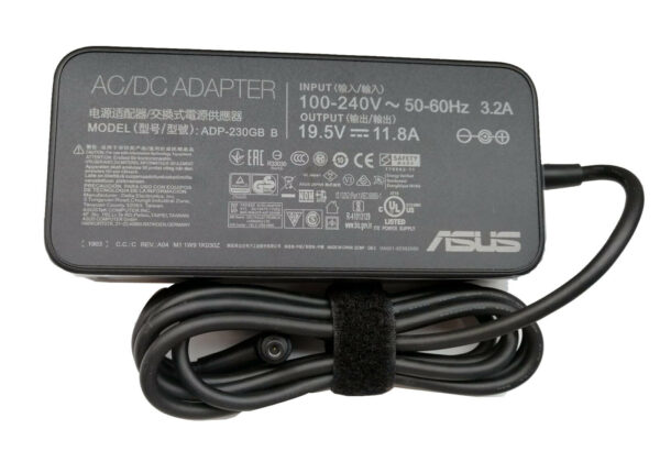 ASUS 230W-19.5V 11.8A, 6.0*3.7mm tip Charger