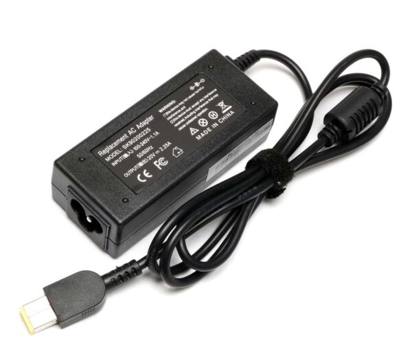 45W-20V 2.25A Slim Yellow Square tip Ac Adapter