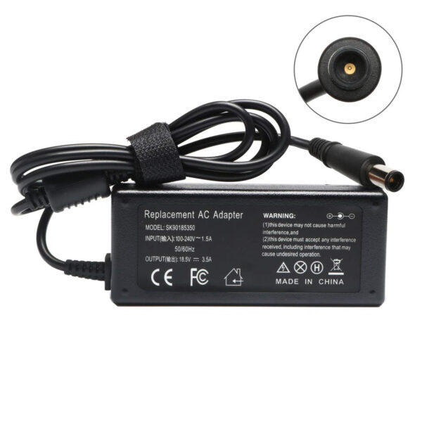 HP 65W-18.5V 3.5A 7.4*5.0mm tip Ac Adapter