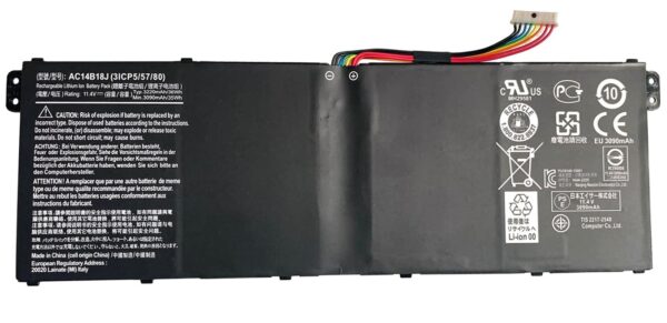 AC14B13J Acer Aspire ES1-131, ES1-531 Battery