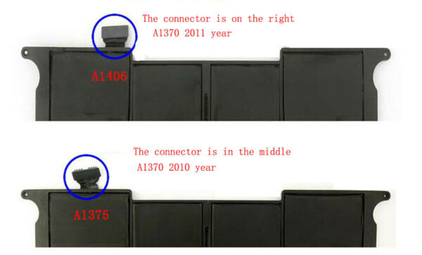 A1375 Apple MacBook Air 11" A1370, Battery