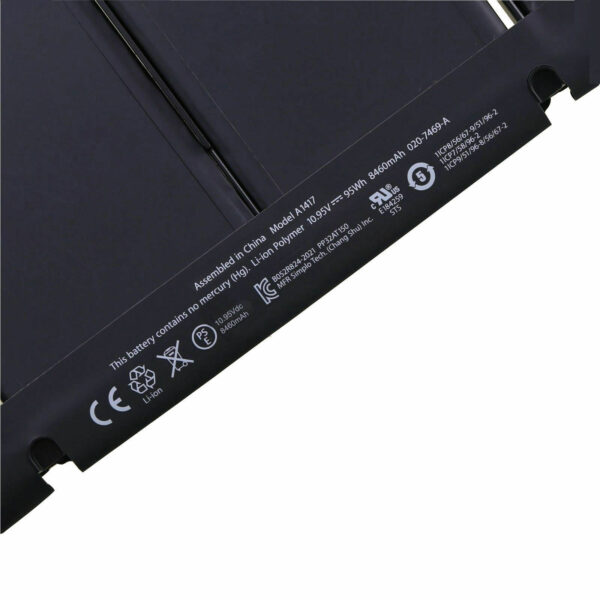 MacBook Pro 15-Inch A1398, A1417 Battery