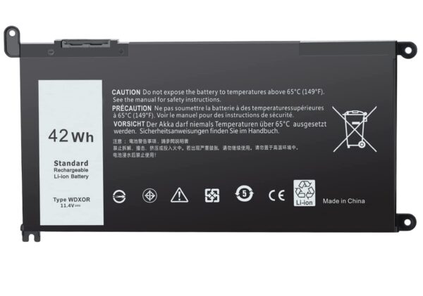 WDX0R Dell Inspiron 13 5368, 15 5567 Battery