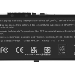 MFKVP, Dell Precision, 7720, M7710 Battery
