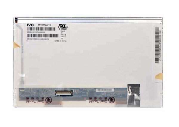 LED 10.1" WSVGA-1024*600, 40 Pin BOTTOM LEFT-M101NWT2 R1, LCD Screen replacement