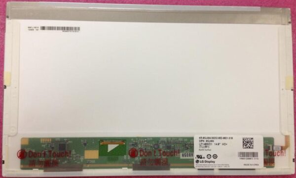 LED 14.0" WXGA HD+ 1600*900, 40 Pin BOTTOM LEFT- B140RW03 V.1 LCD Screen replacement