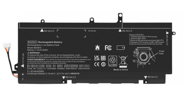 BG06XL, HP Elitebook Folio 1040 G3 Battery