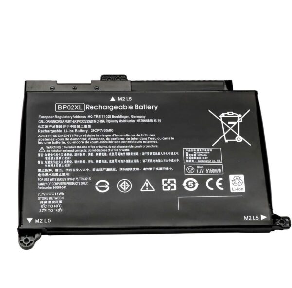 BP02XL, HP Pavilion 15-AU, 15-AW Battery