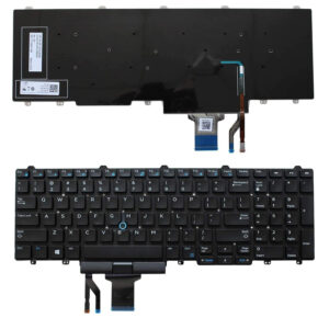 0N7CXW, Dell Latitude E5550, E5580 Keyboard