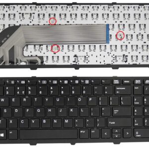 727682-031, HP ProBook 450 G0, 450 G1, 450 G2 Keyboard