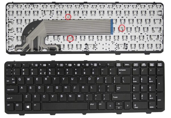 727682-031, HP ProBook 450 G0, 450 G1, 450 G2 Keyboard