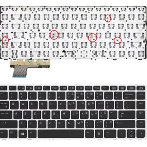 697685-B31, HP EliteBook Folio 9470M Keyboard