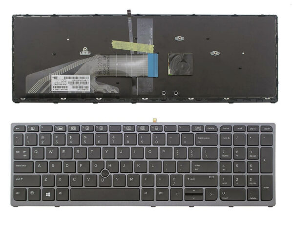 HP ZBook 15 G3, 17 G3 Keyboard