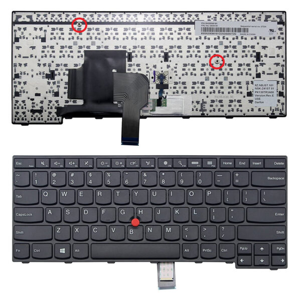 04X6181, Lenovo ThinkPad E450, E460 Keyboard