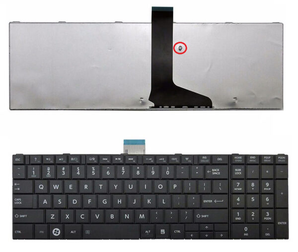 TOSHIBA SATELLITE C850, L850, S850 Keyboard