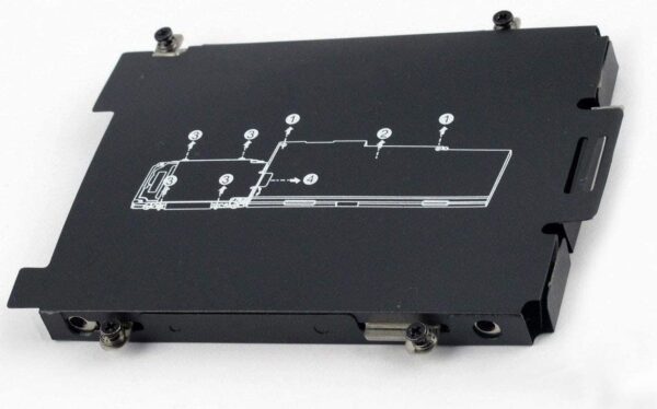 7mm, (2.5") HDD, SSD Hard Drive replacement Caddy Frame Bracket with Screws