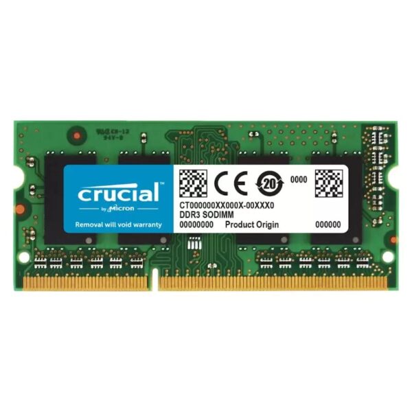 4GB Crucial Mac 4GB DDR3-1333MHz Laptop Memory Module