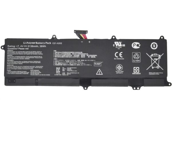 C21-X202, Asus X201E Battery