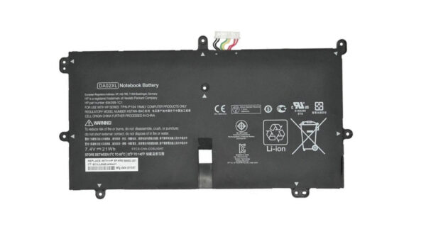 DA02XL, HP Envy X2, Envy X2 11-G000 Battery