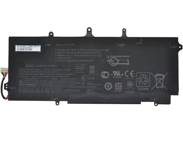 BL06XL, HP EliteBook Folio 1040 G1 Battery