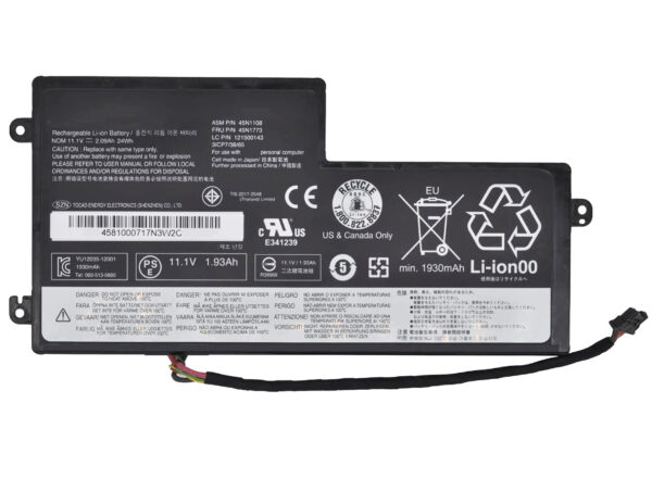 45N1111, 45N1112, Lenovo ThinkPad X230S, X240, T450S Battery