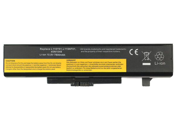 L116Y01, Lenovo IdeaPad G480, Y480 Battery