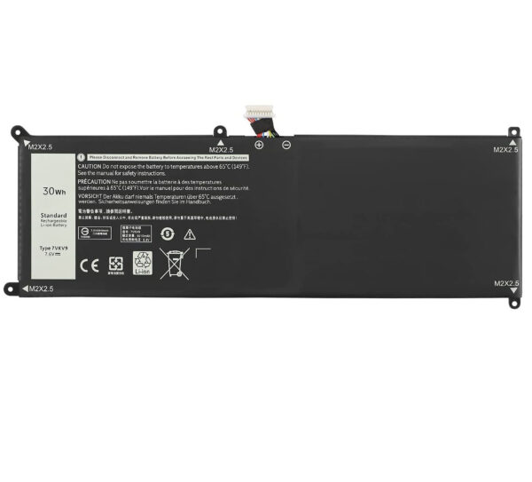 7VKV9, DELL XPS 12-9250 Battery