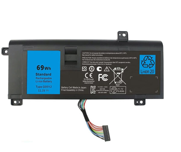 G05YJ, DELL Alienware 14, M14X R3 Battery
