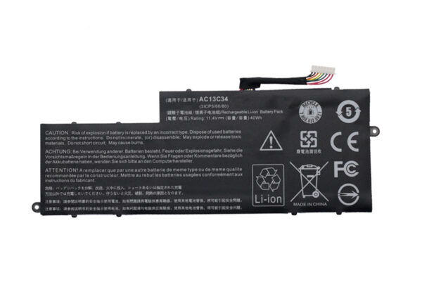 AC13C34, Acer Aspire E3-111, V5-122P Battery