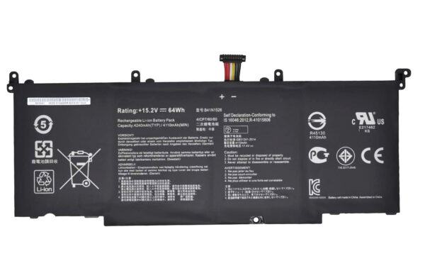 B41N1526, Asus GL502V, FX502V Battery