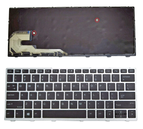 L15500-001 HP EliteBook 830 G5 Laptop Keyboard
