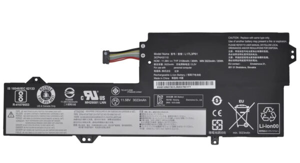 L17L3P61 Lenovo IdeaPad 320S-13IKB Battery