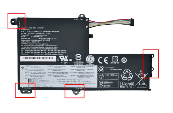 L15C3PB1 Lenovo IdeaPad 330S-15IKB Battery