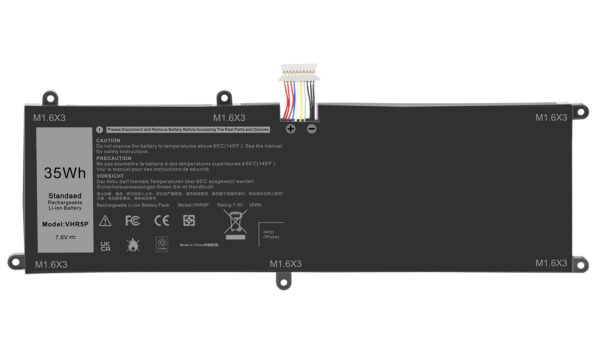 XRHWG, 0VHR5P, Dell Latitude 11-5175 Battery