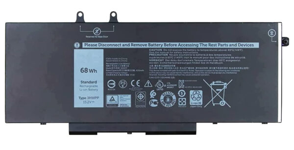 3HWPP, 1VY7F, DELL Latitude 5501, 5401 Battery