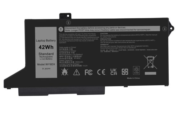 RJ40G, WY9DX Dell Latitude 5420, 5520, Precision 3560 Battery