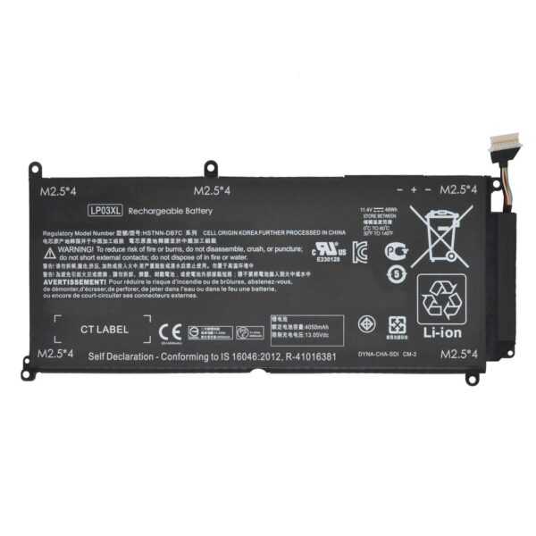 HP Envy 14-J, 15-AE000, M6-P Series, LP03XL Battery