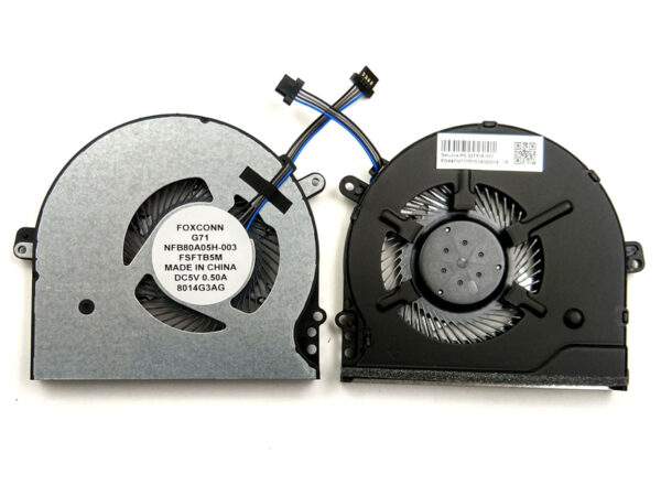 HP Pavilion 15-CC, 15-CK, 927918-001 Cooling Fan
