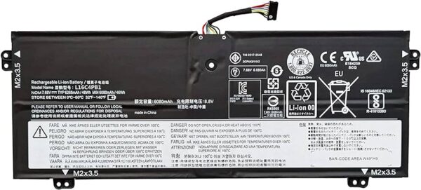 L16L4PB1, L16C4PB1, Lenovo YOGA 720-13IKB Battery