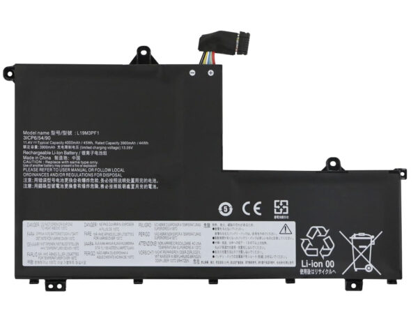 L19M3PF2, Lenovo ThinkBook 14-IIL, ThinkBook 15-IIL Battery