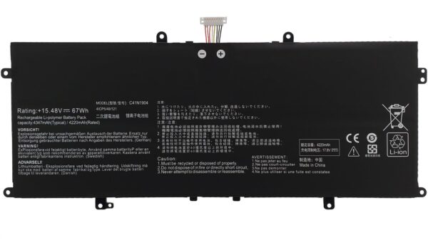 C41N1904, Asus ZenBook UX325EA, 14 UX425EA Battery