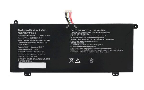 4588105-2S, Toshiba Dynabook Satellite PRO C50-H Battery