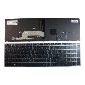 HP ZBook 17 G6, L12764-B31 Grey-Frame Keyboard