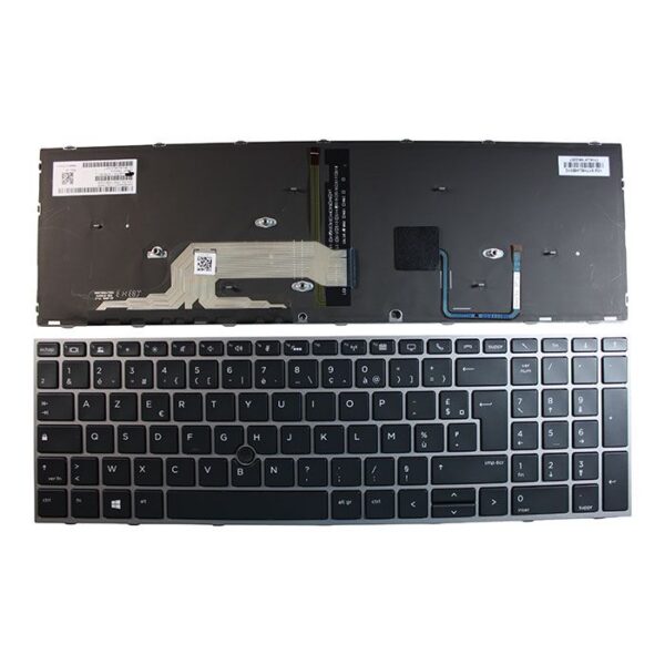 HP ZBook 17 G6, L12764-B31 Grey-Frame Keyboard