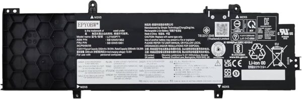 L21D3P71, Lenovo Thinkpad P14s Gen 3 11.58V 39.3Wh Battery