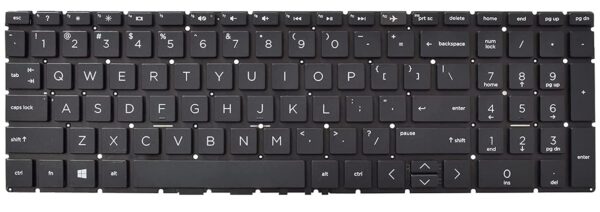 HP 250 G8, 255 G8, NO-Frame, Laptop Keyboard