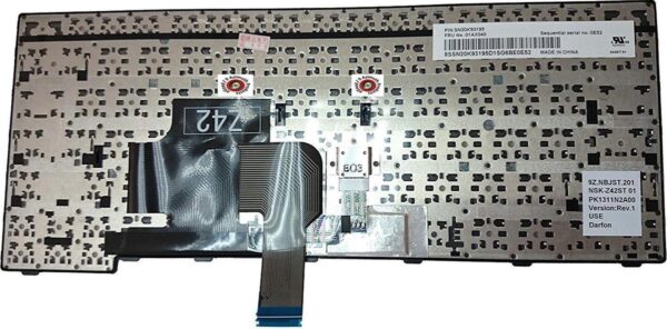 Lenovo ThinkPad E470, E475 US Layout Black Laptop Keyboard