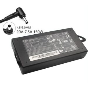 150W 20V-7.5A, MSI GF76, 4.5*3.0mm tip, AC power Adapter
