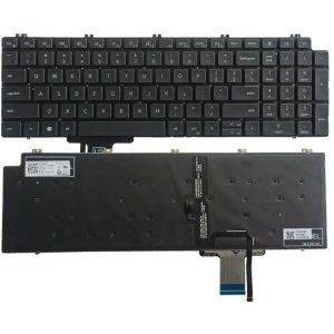 Dell Precision 7750 7550,0713DM Backlit Black-Frame Keyboard